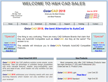 Tablet Screenshot of hhcadsales.com